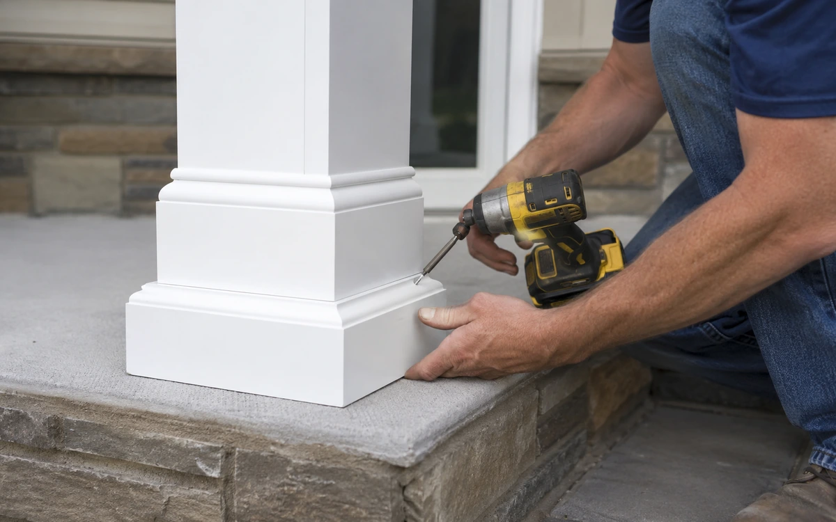Portico installation contractor